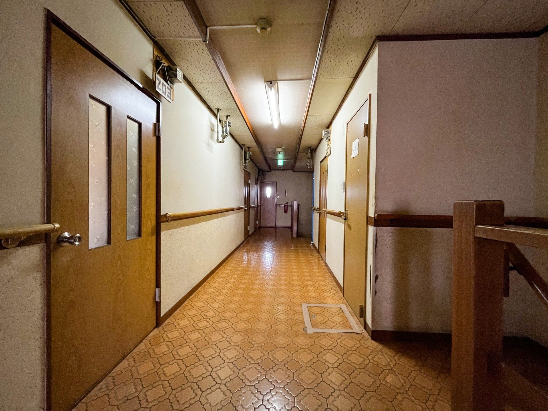 居室前の通路