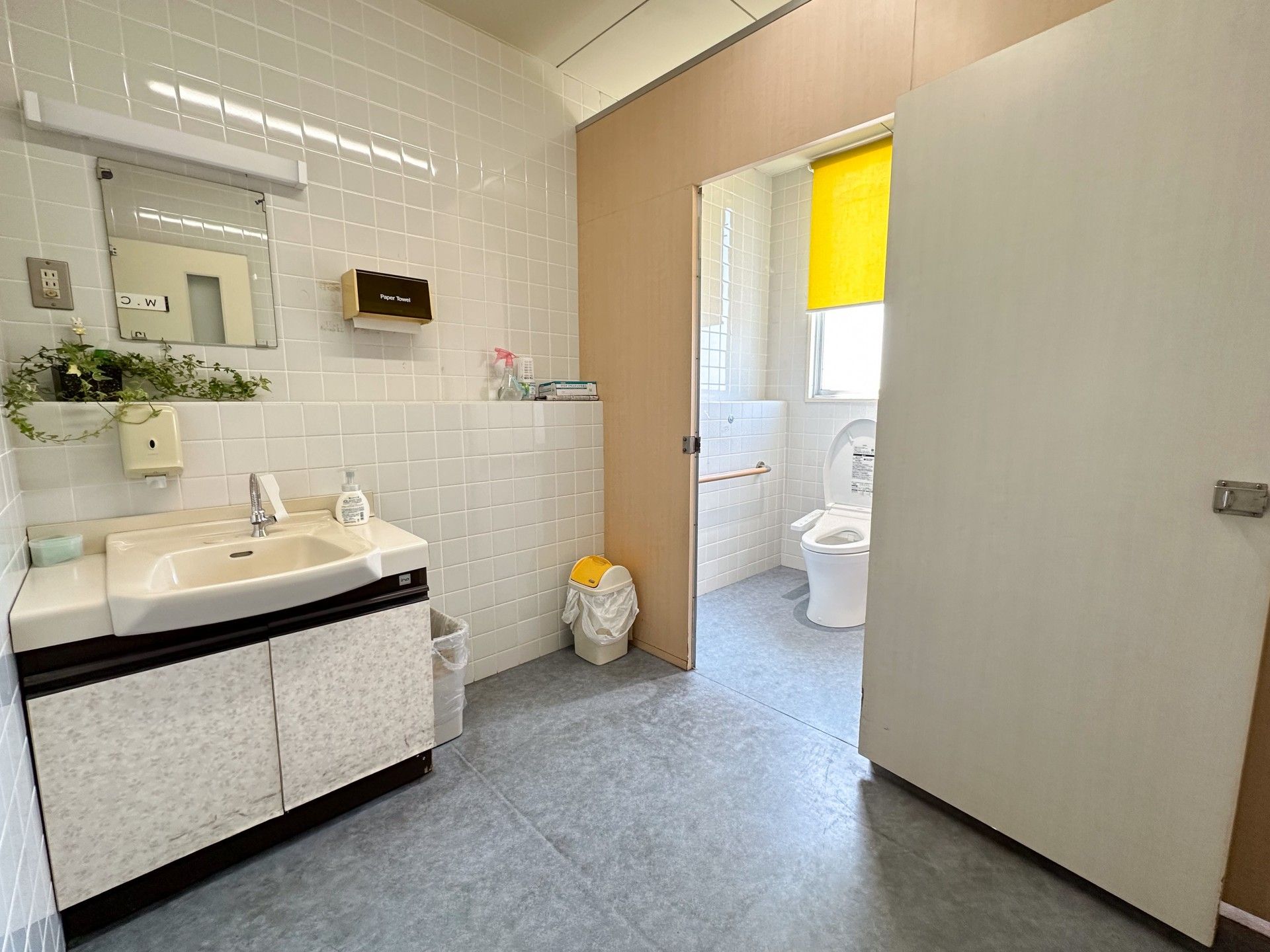 清潔なトイレスペース