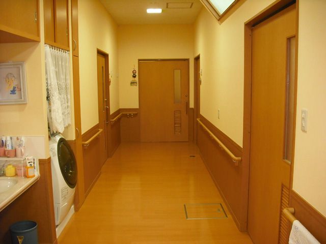 きれいな廊下の様子