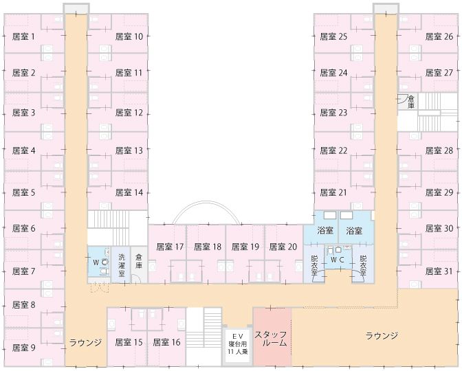 居室配置図