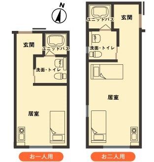 サービス付き高齢者向け住宅 ワールドステイグラン・池の前の間取りの間取り図