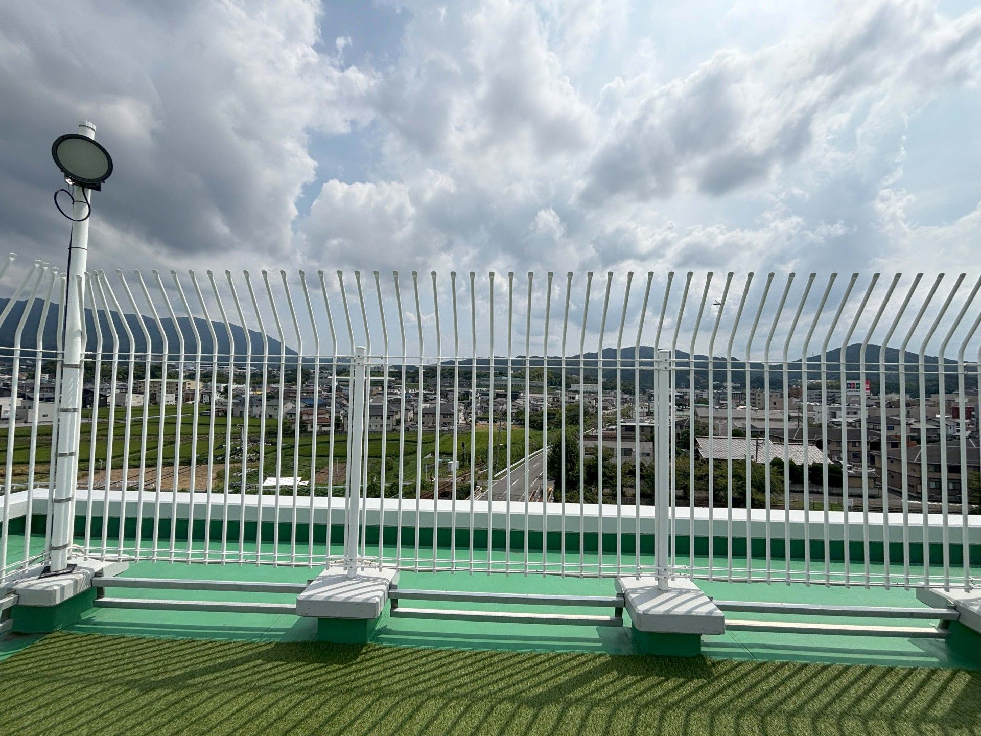 開放的な屋上スペース