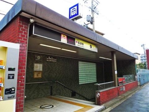 フォーユー平野の周辺環境。最寄駅には大阪市営地下鉄谷町線「長原駅」が立地している。