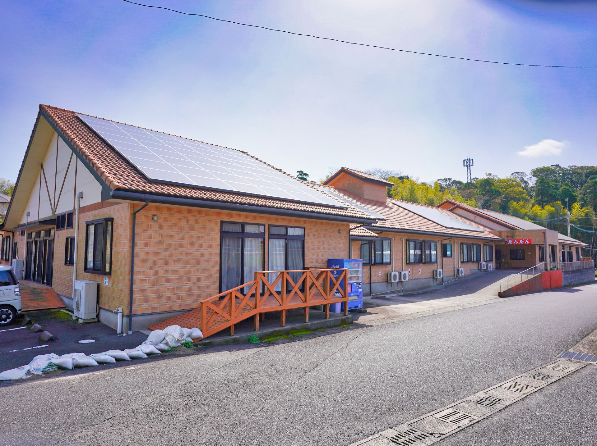 住宅型有料老人ホームの外観