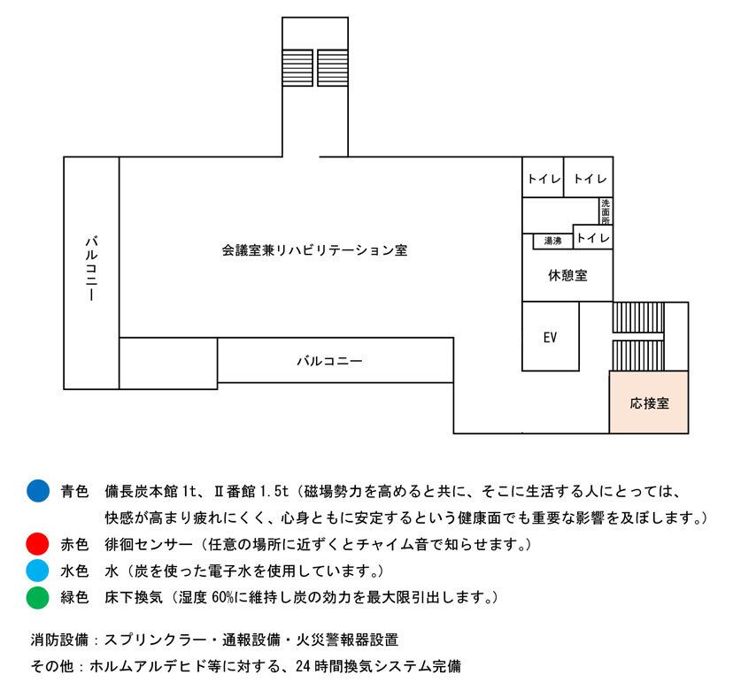 住宅型有料老人ホーム 菜の花東館の3Fのフロアマップ