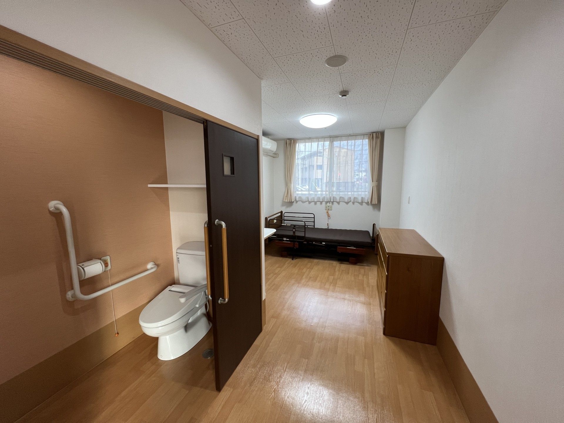 居室のトイレ付き