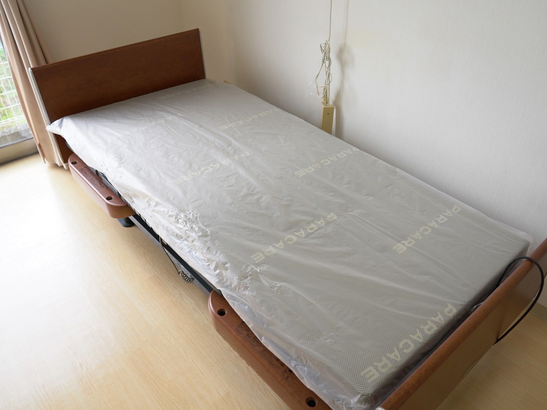 快適な個室のベッド
