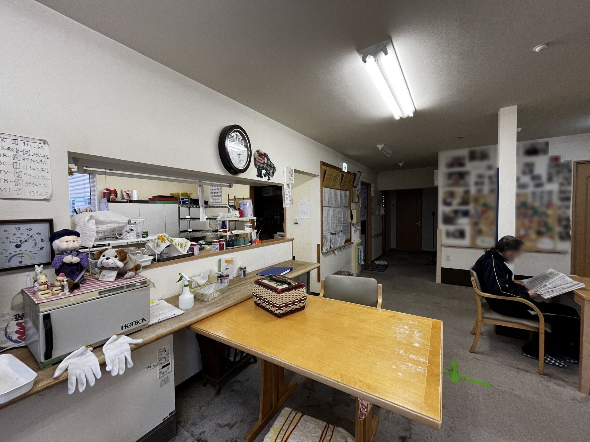 くつろぎのスペース