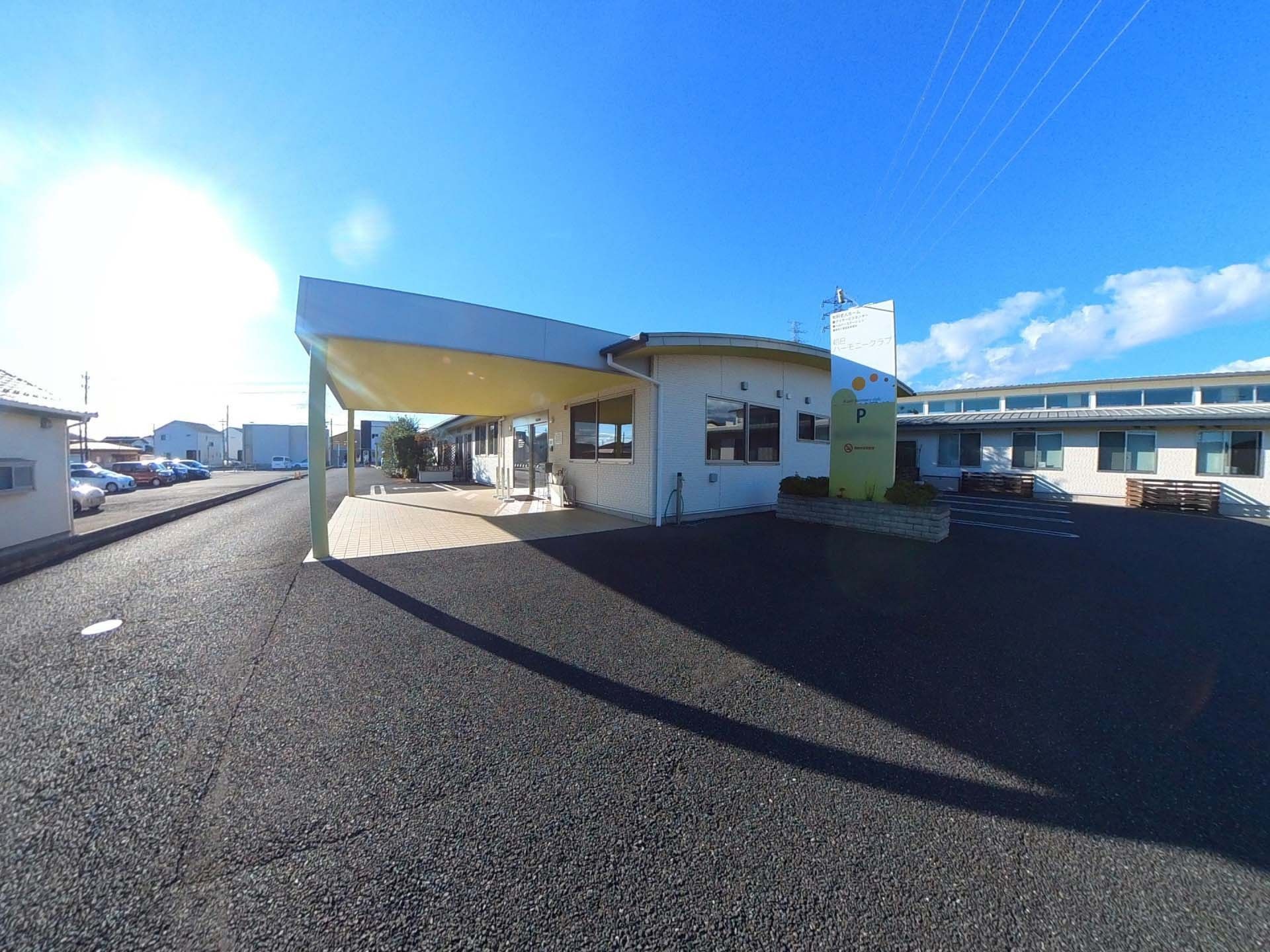 清潔感のあるエントランス