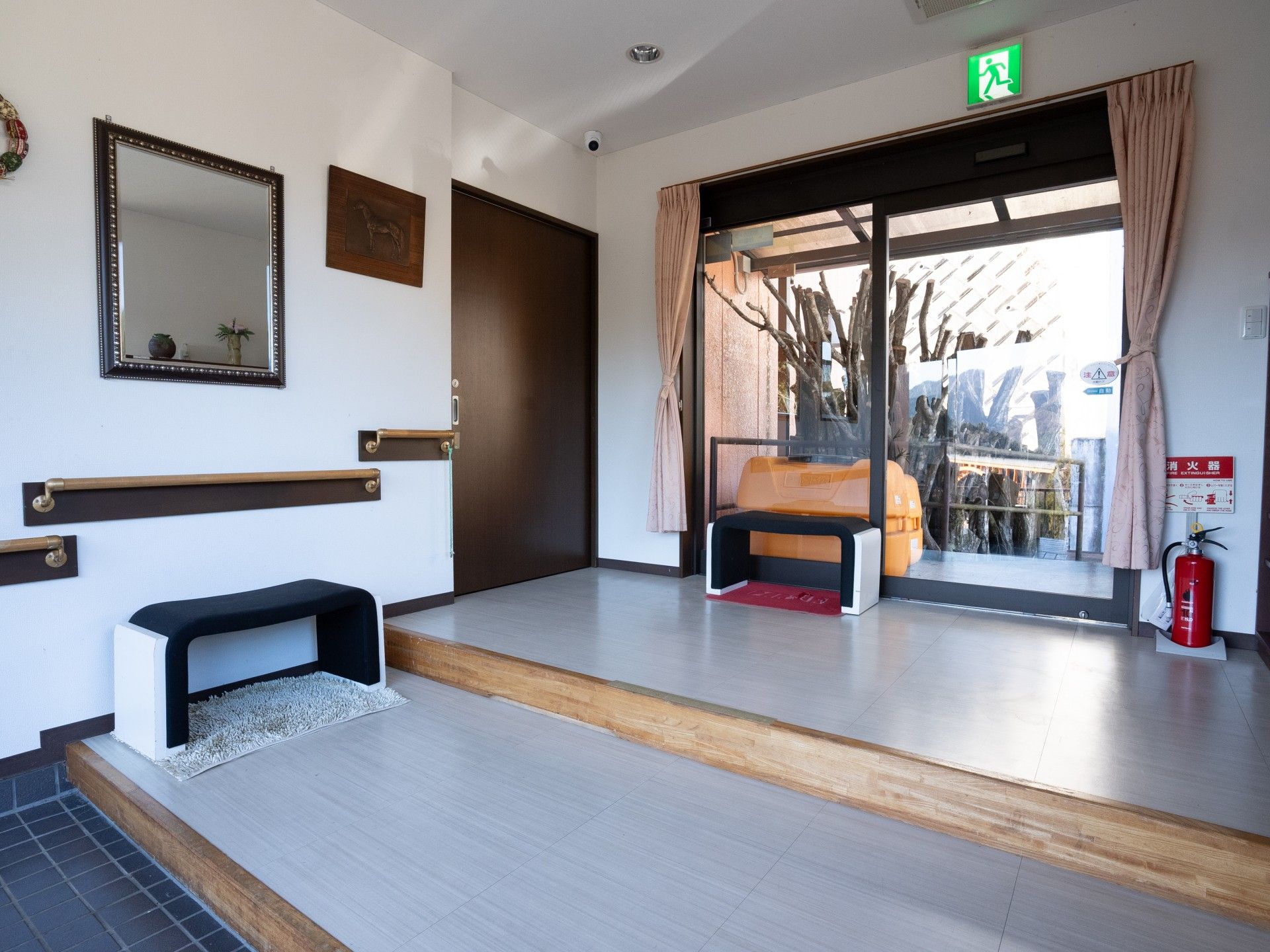 エントランスの入口部分