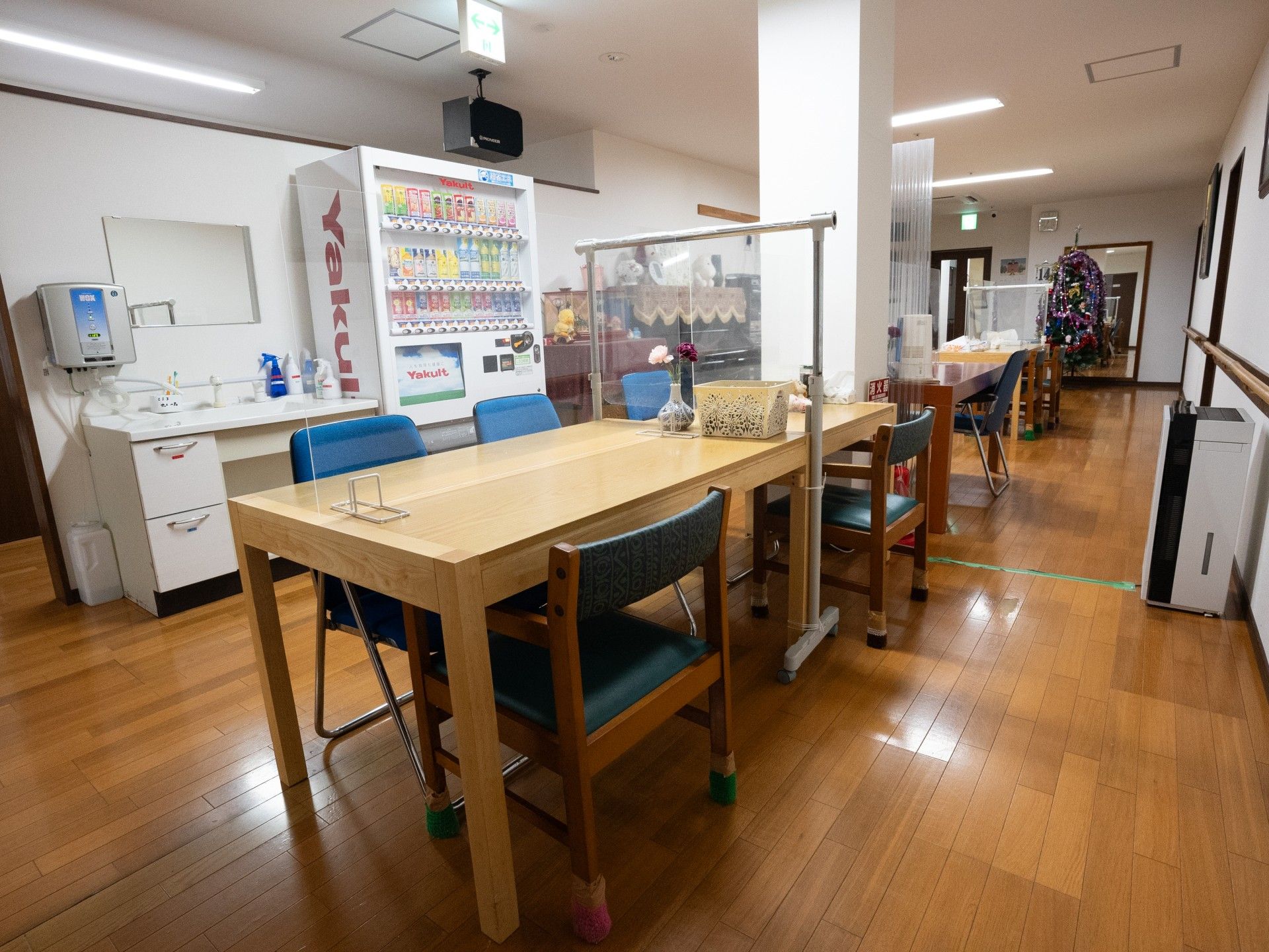 共用リビングスペースの様子