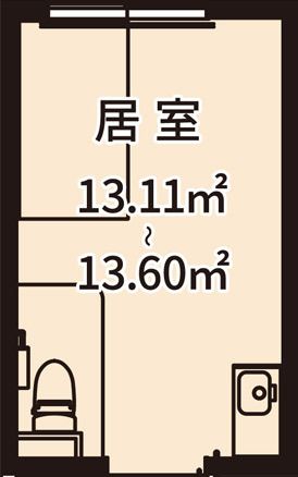 フォーユー堺深井の居室の間取り図