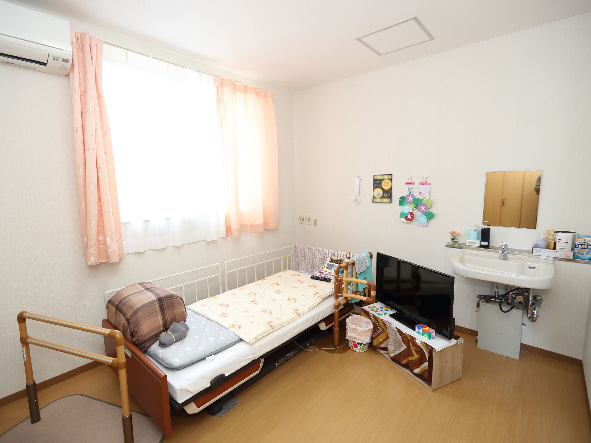 全室個室をご用意した居室