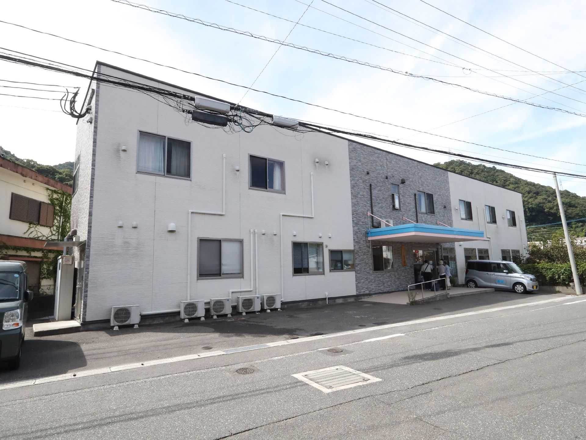 ２階建ての全室個室の施設