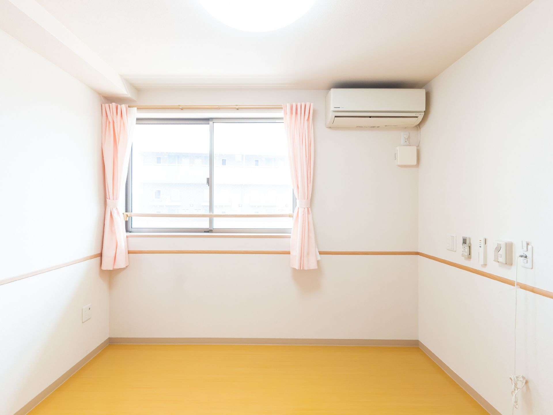エアコンが設置されている居室