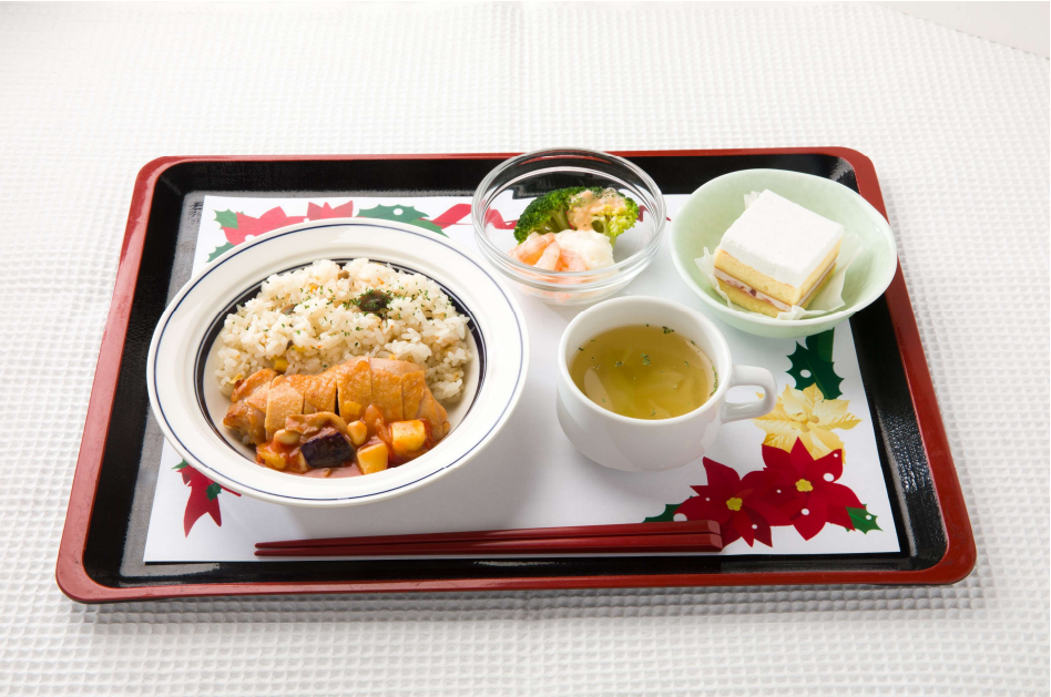 栄養バランスの取れた食事