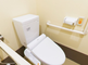 バリアフリーのトイレ設備