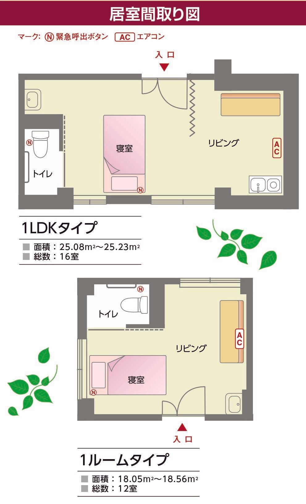 ファミリー・ホスピス東林間ハウスの間取りの間取り図
