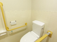 バリアフリーのトイレ設備