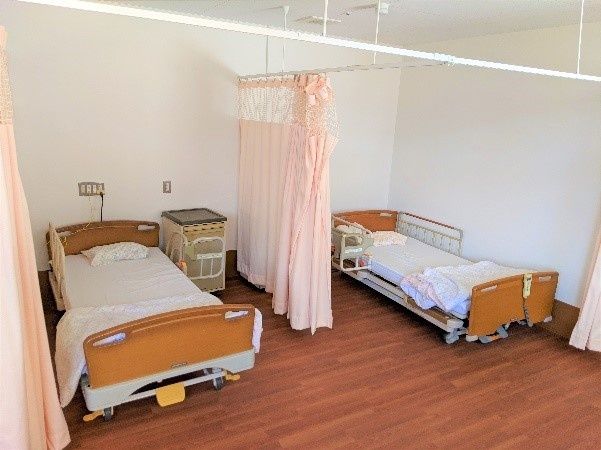 ゆったりした居室