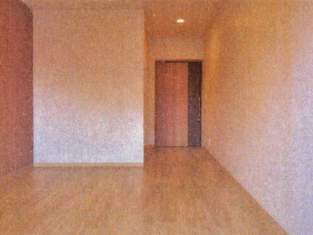 広めの部屋の様子を中から写したもの。フローリング仕様のワンルーム