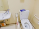介護施設内の清潔なトイレ空間