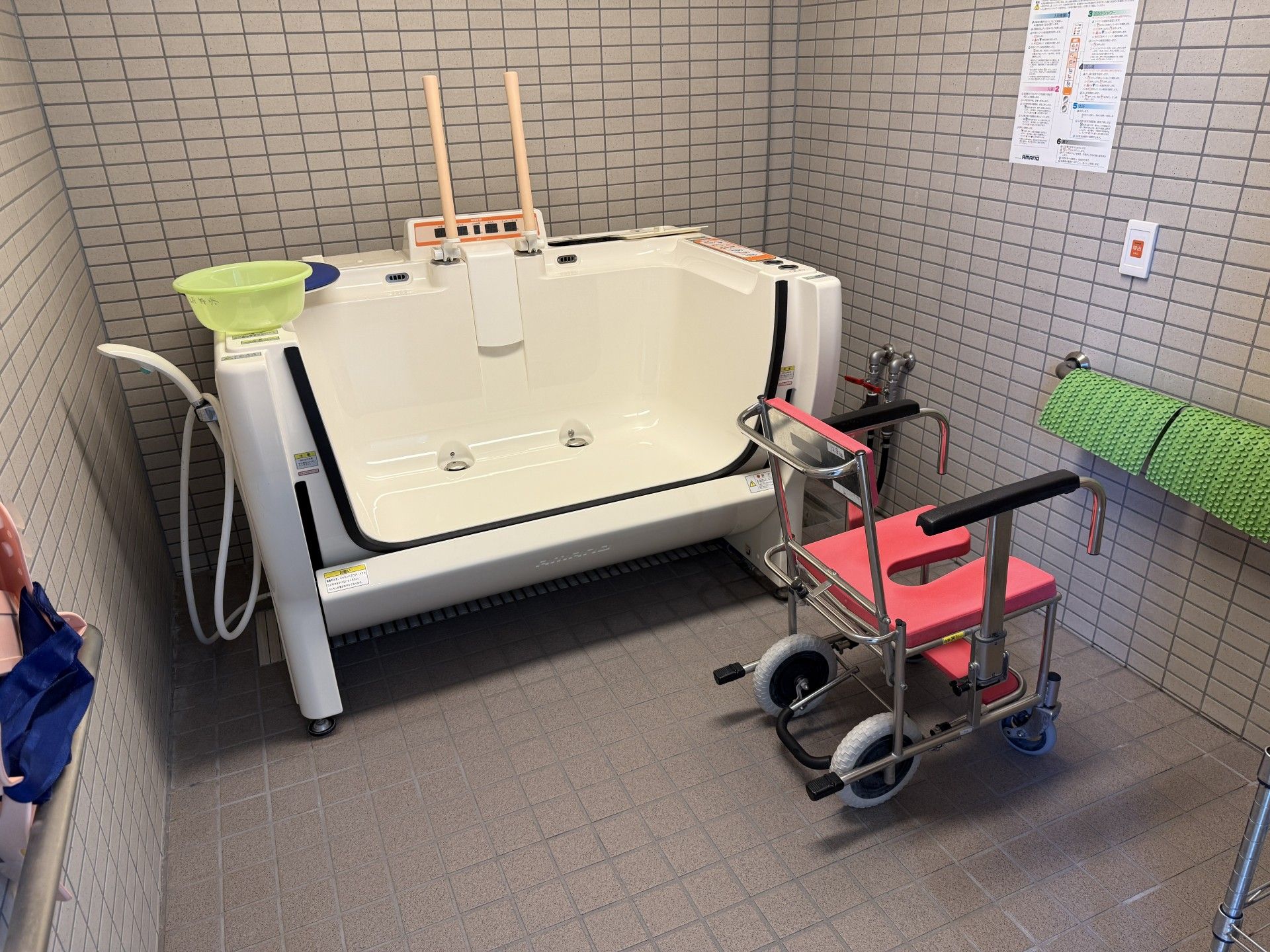 使いやすい浴室設備