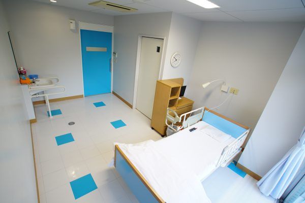 清潔な個室の様子