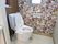 清潔なトイレ設備