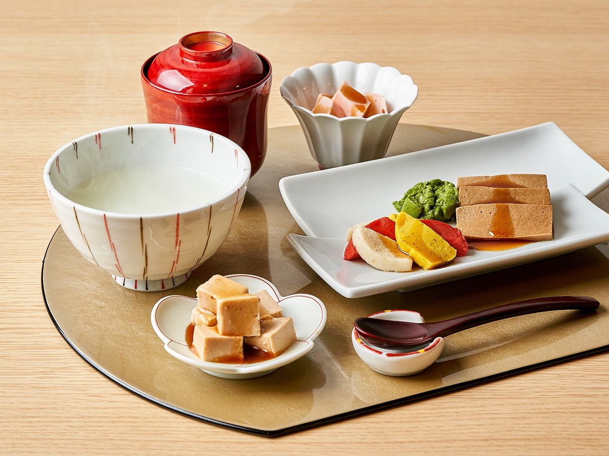 和食の盛り付け例