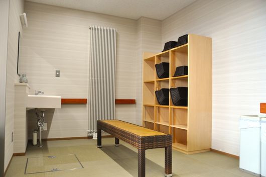 大浴場　脱衣所