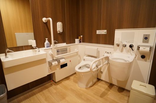 洗面台とトイレ