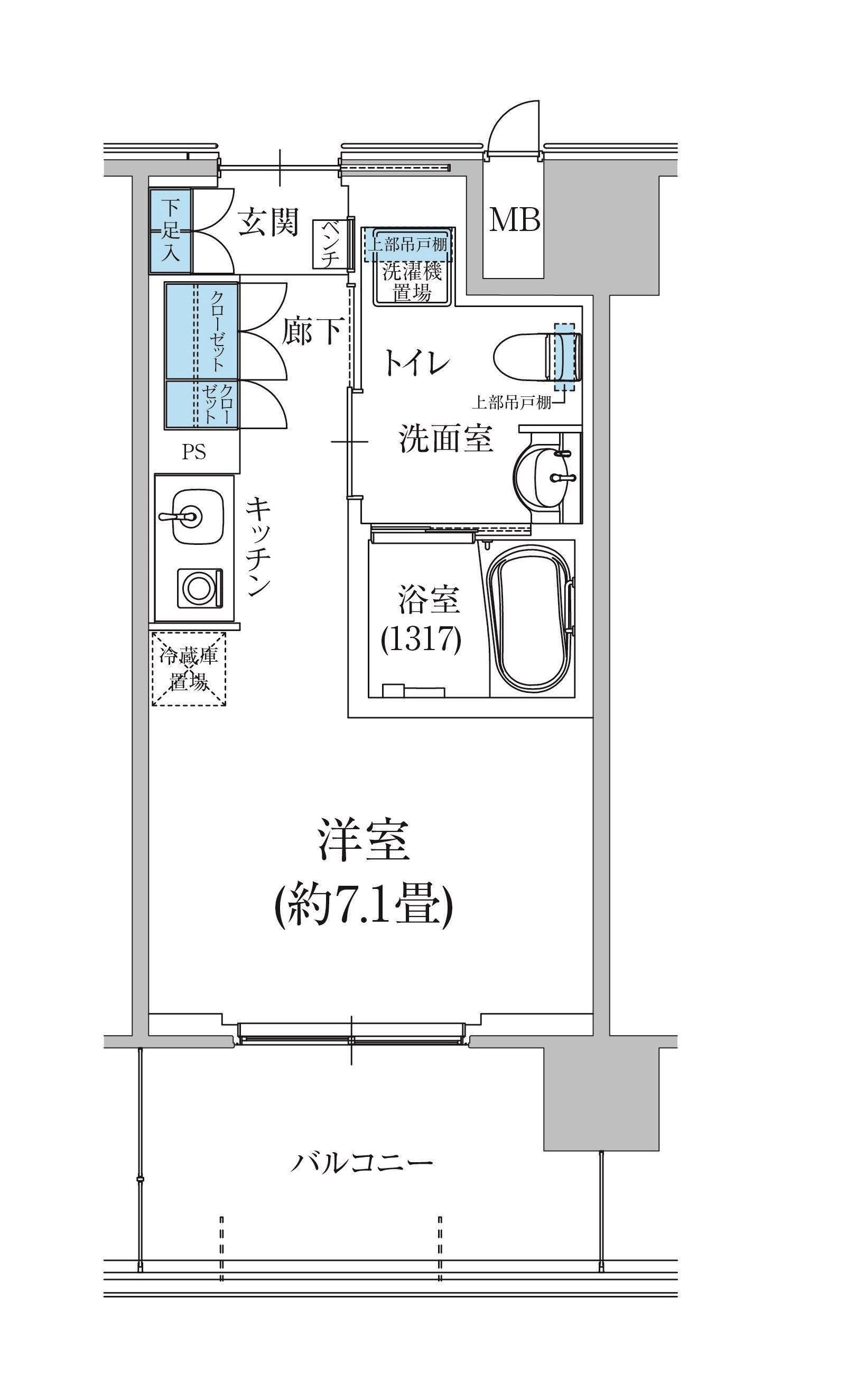 Atypeの間取り図