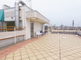 介護施設の屋上庭園