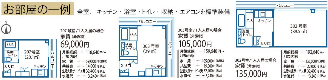 アビリティーズコート府中の間取りの間取り図