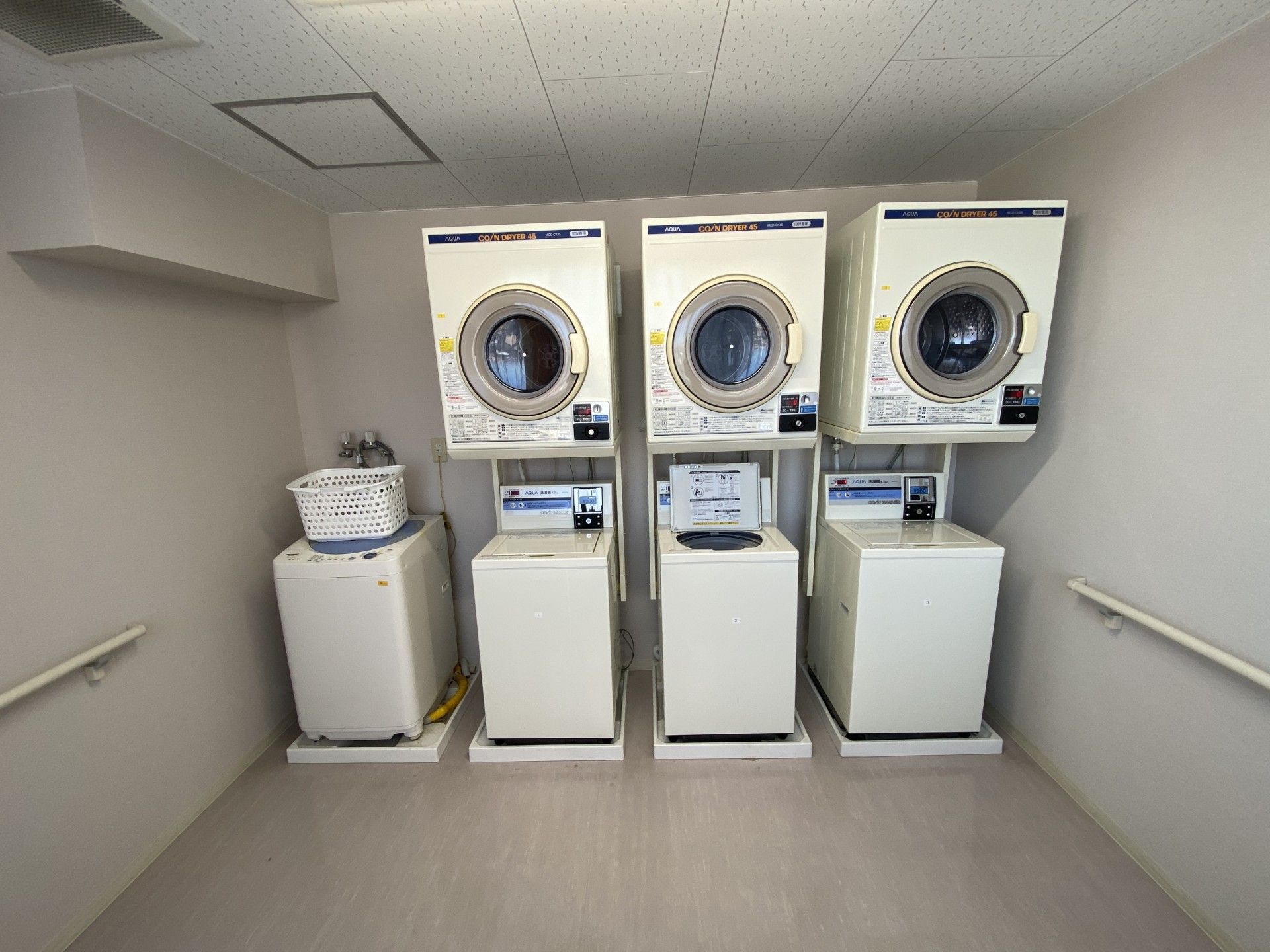 コインランドリーのある施設