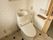 清潔なトイレ設備