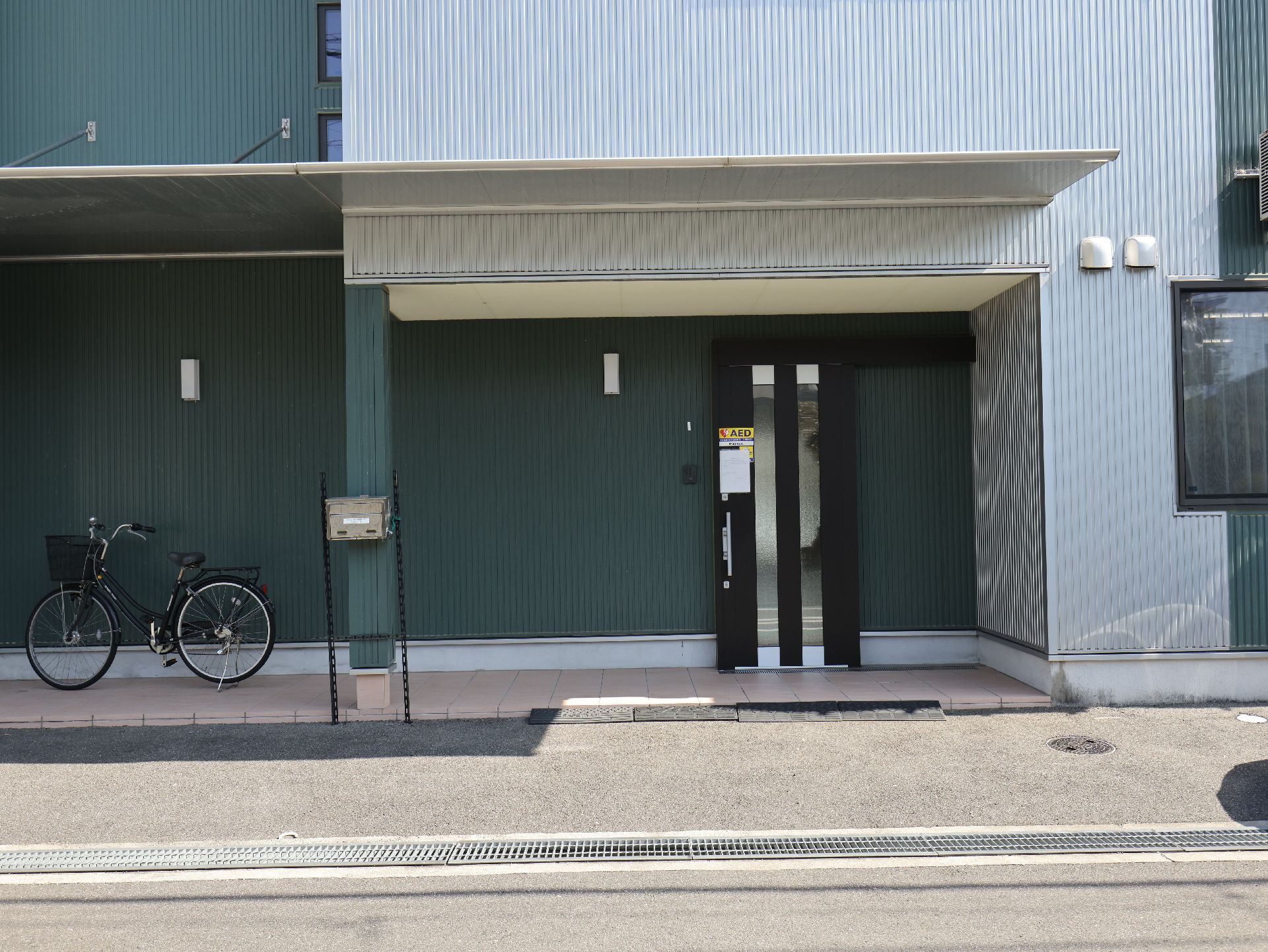 段差が解消され、車椅子の方が移動しやすい玄関