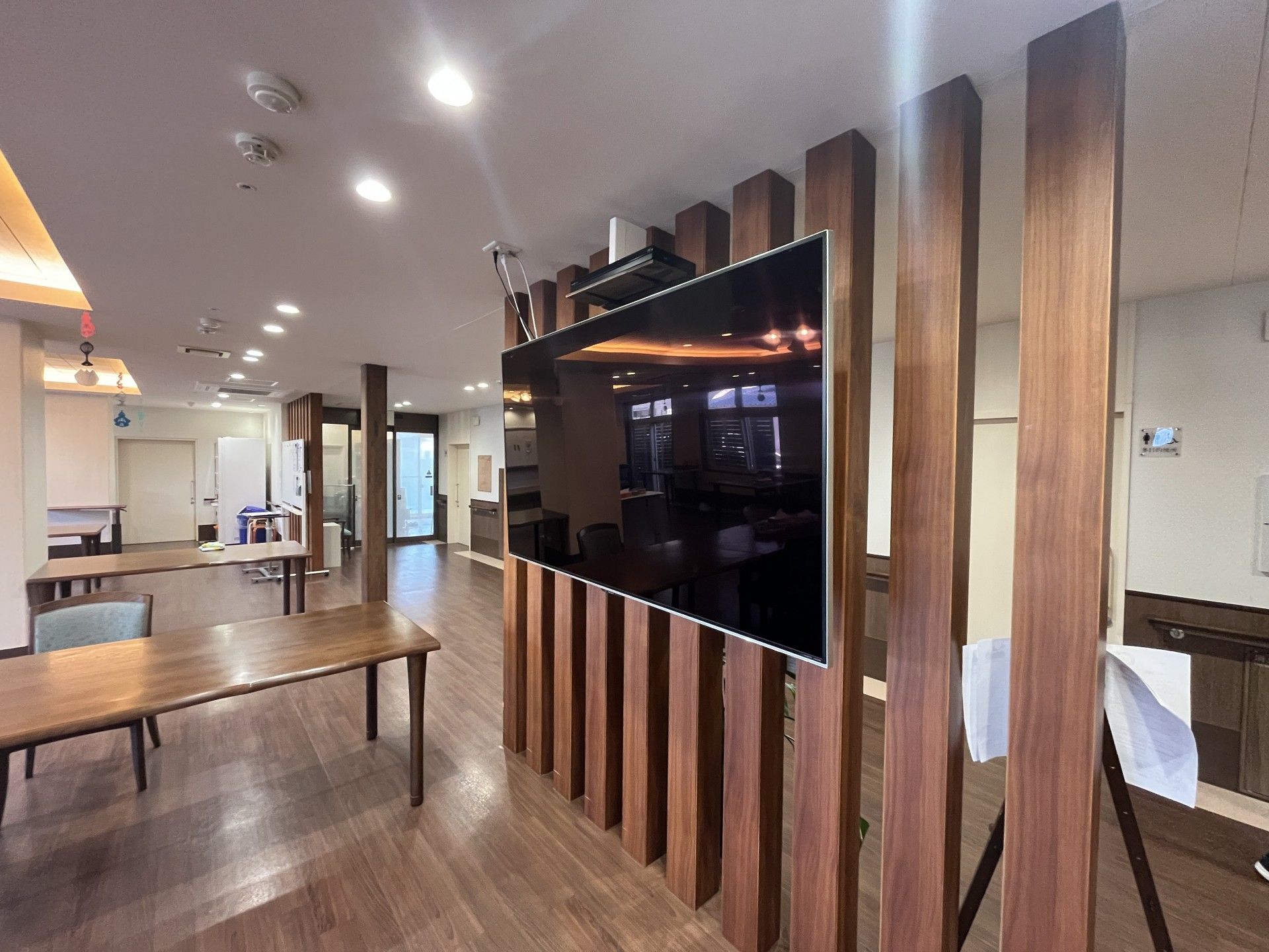 広い共有スペース