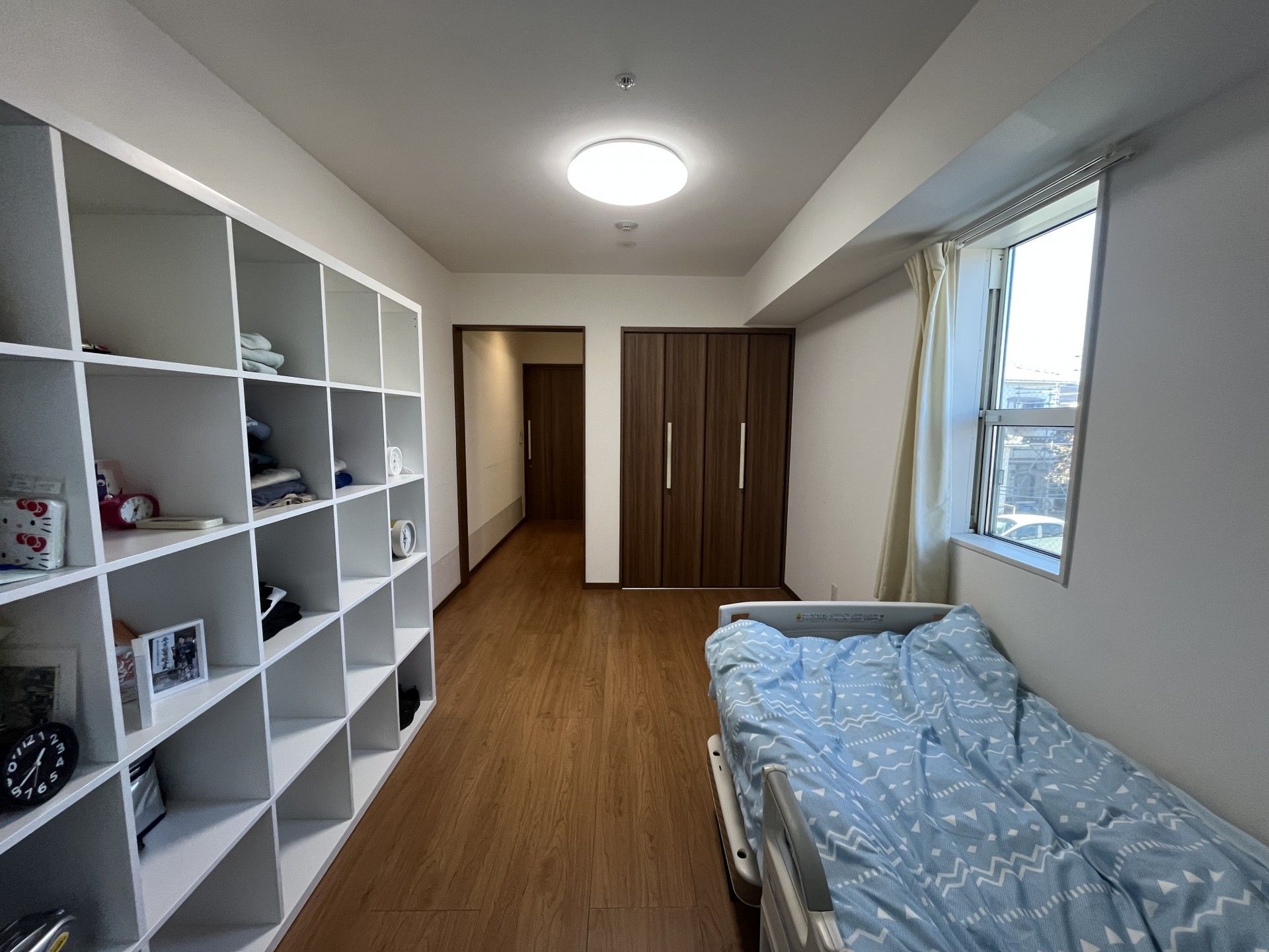 整然とした居室