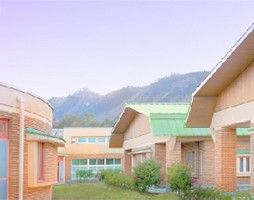 緑豊かな環境の建物