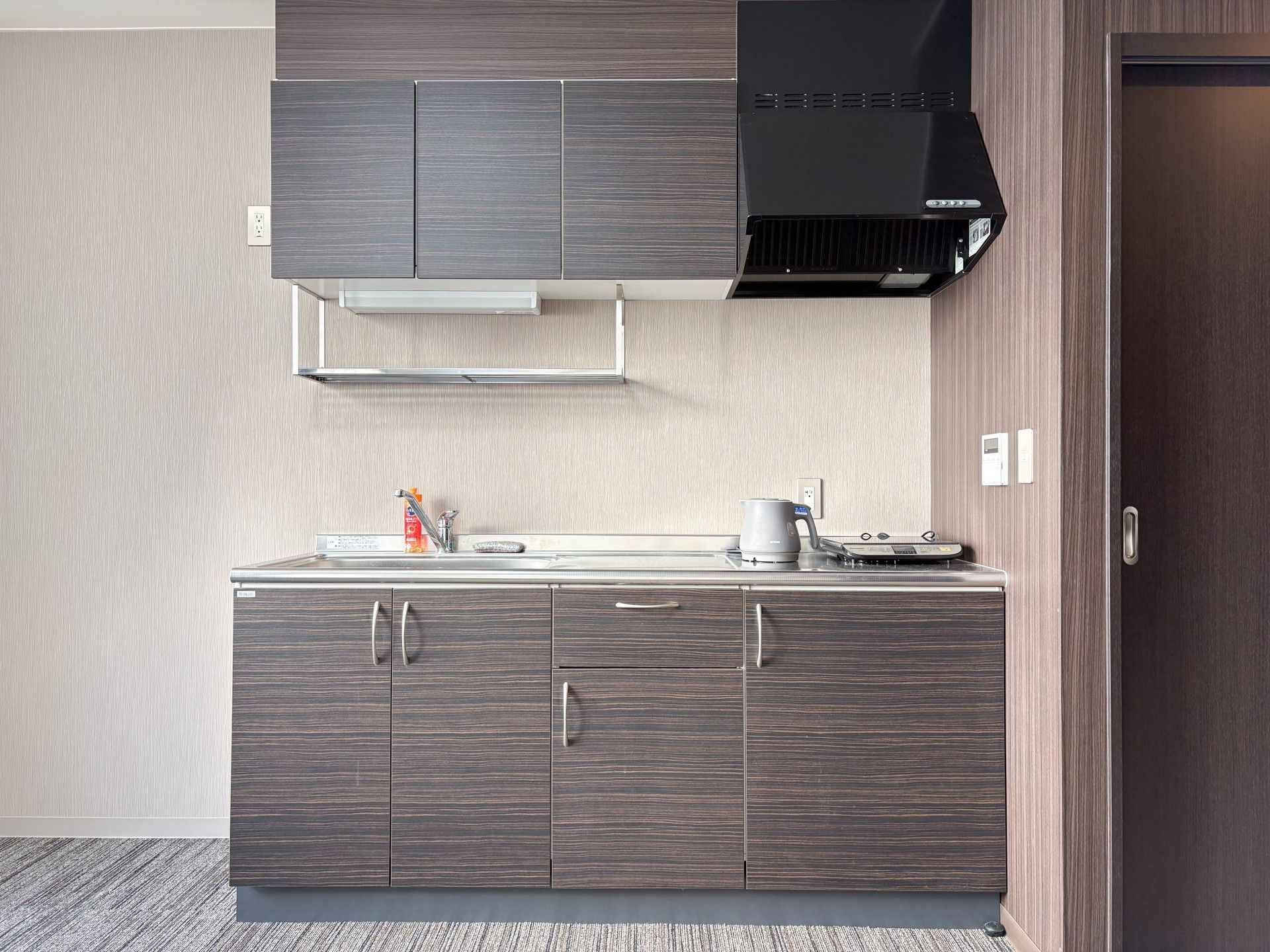 使いやすい調理スペース