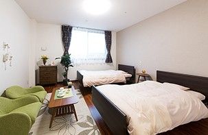 ゆとりある明るい居室