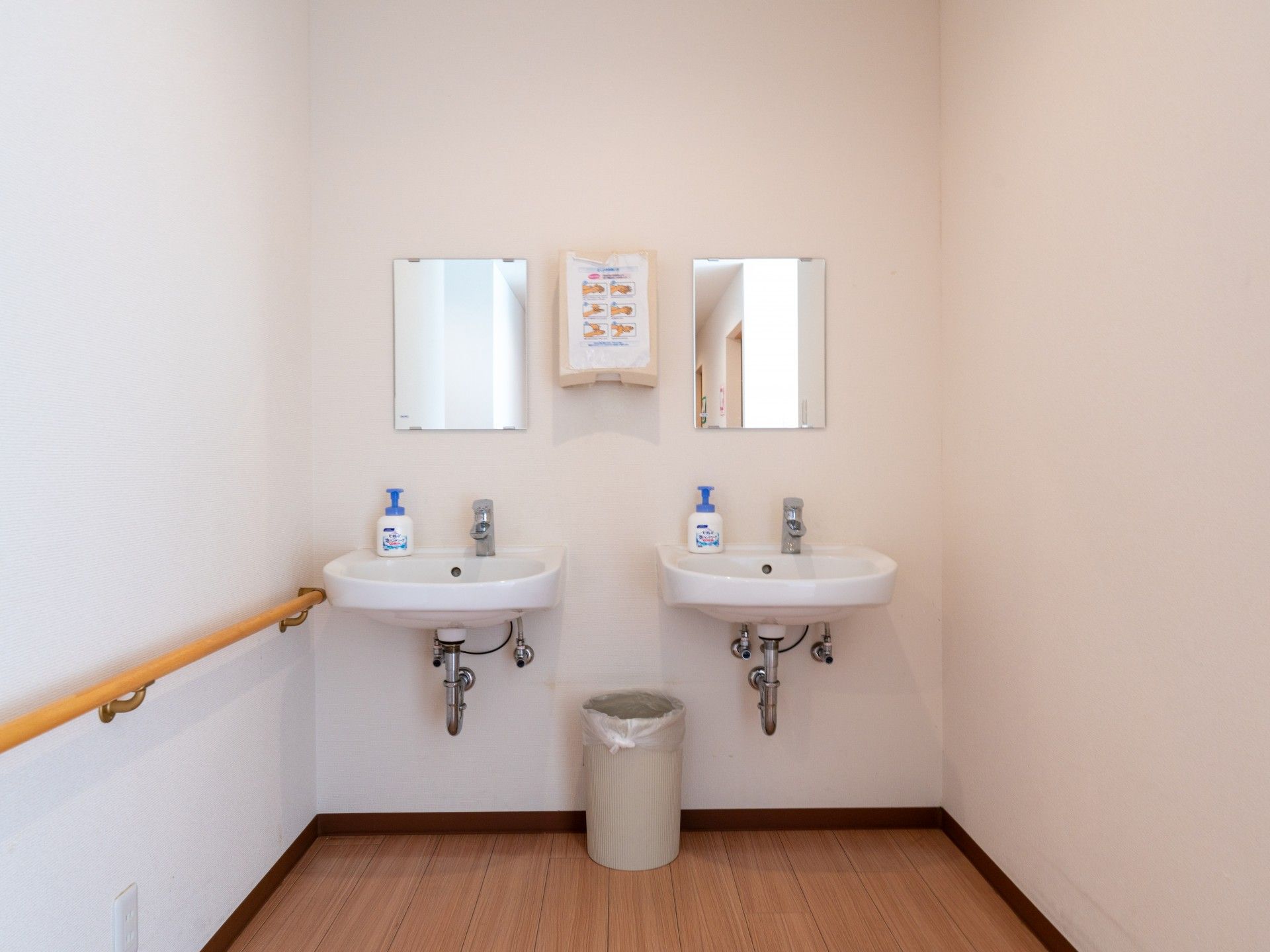 手洗い場の様子