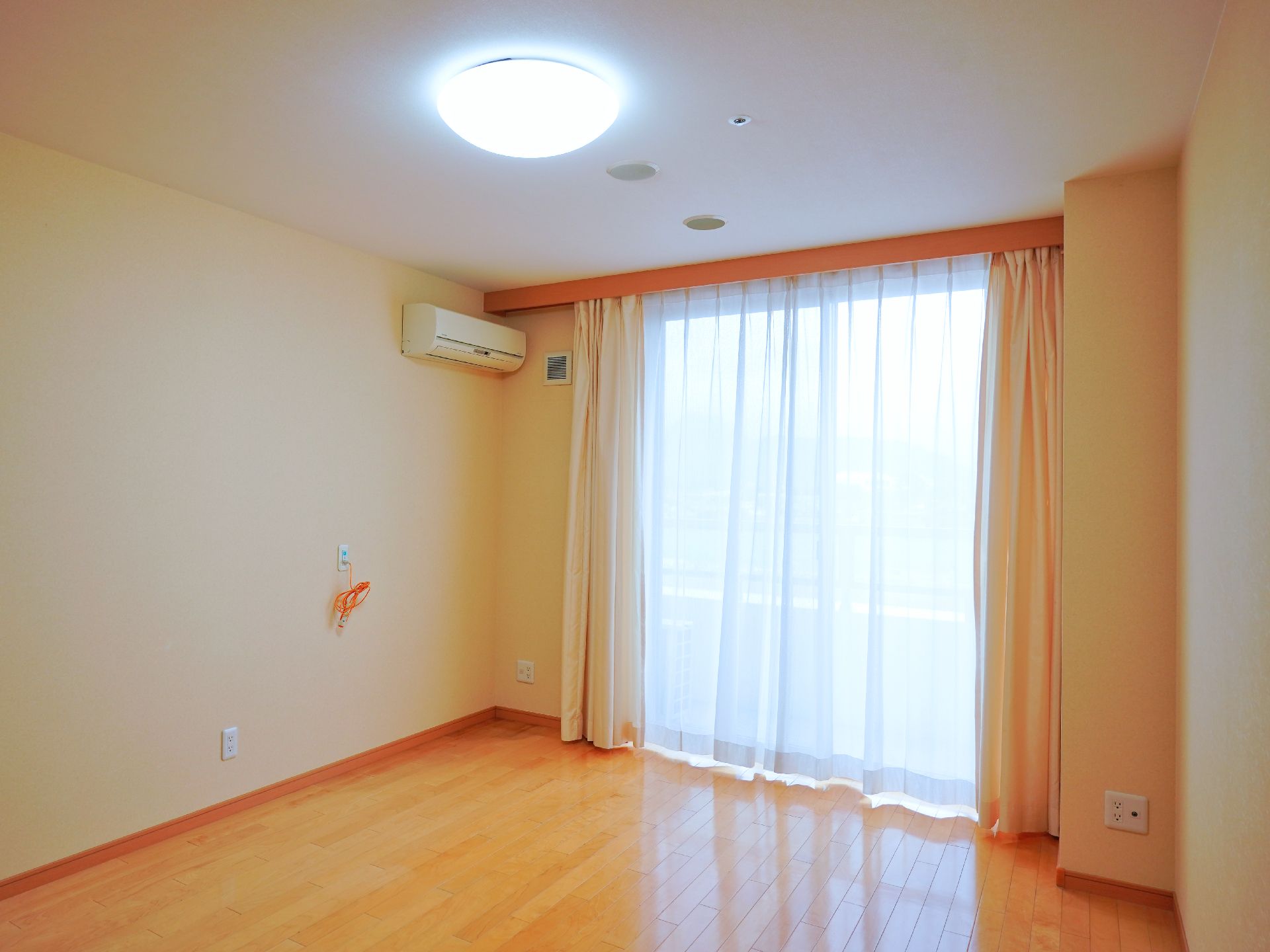 エアコンが設置されている居室
