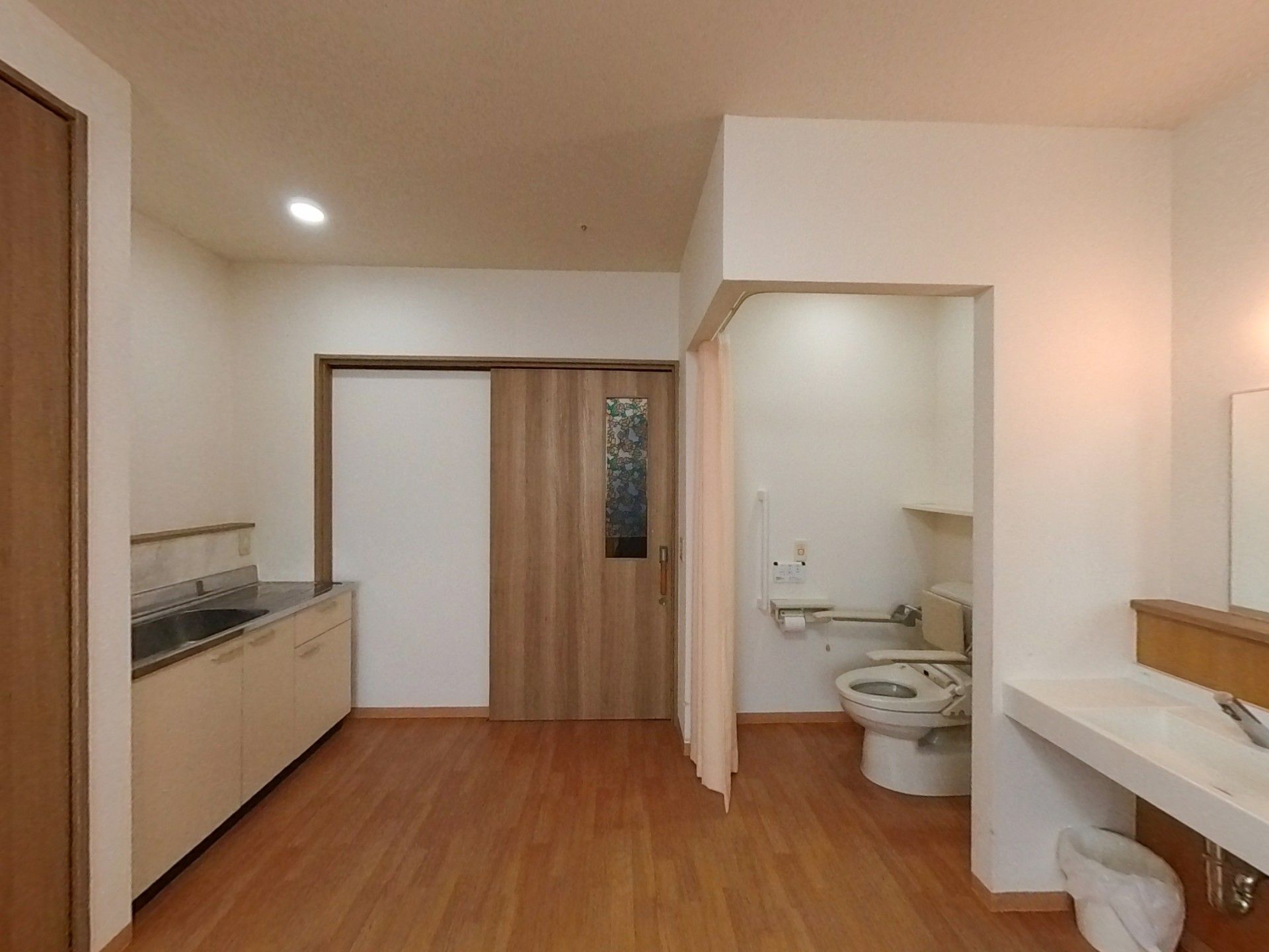 使いやすいトイレと洗面所