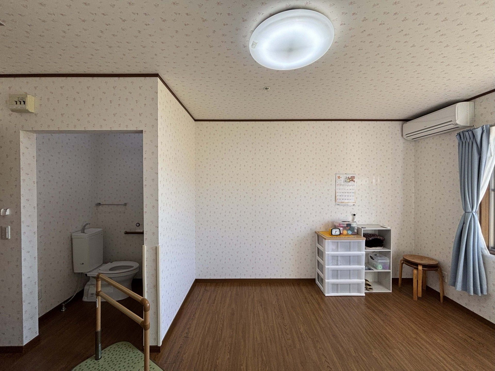 落ち着いた個室の一角