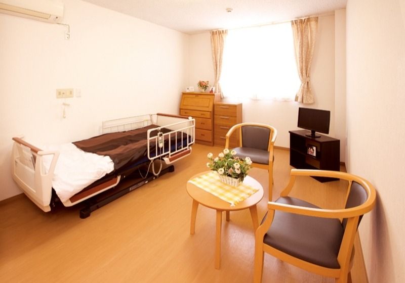 明るい個室の様子