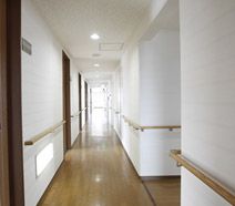 明るい廊下