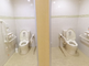 介護施設の清潔なトイレエリア